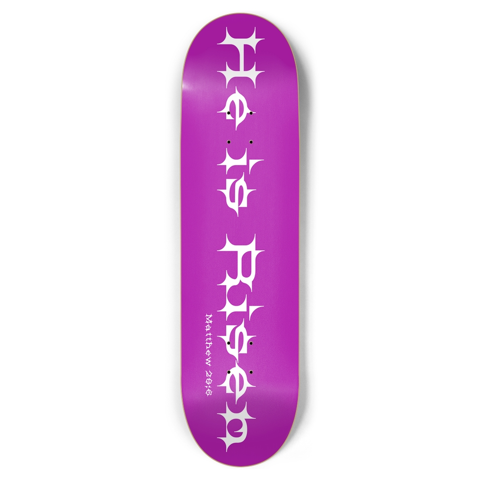 H.I.R. - Pink Skate Deck 8.75