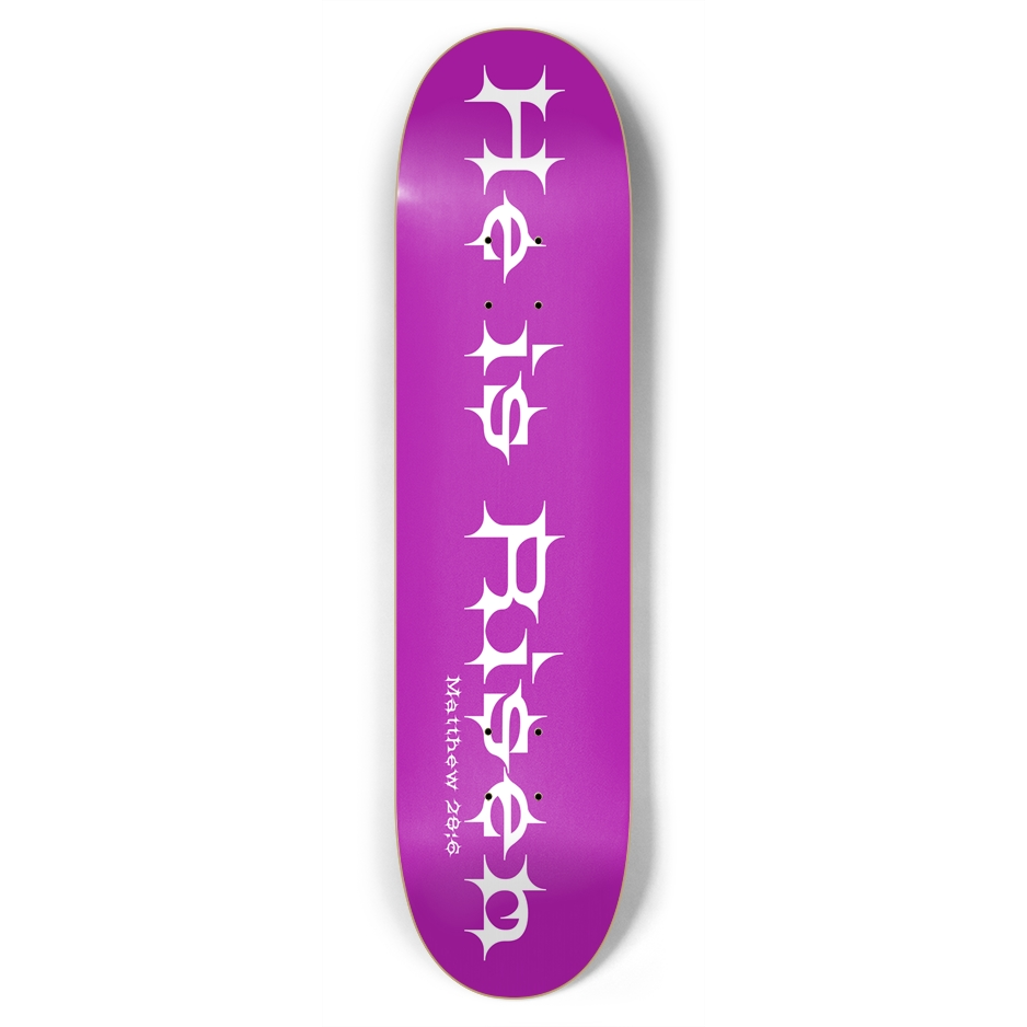 H.I.R. - Pink Skate Deck 7.75