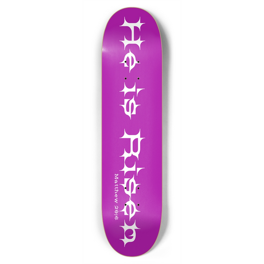 H.I.R. - Pink Skate Deck 7.75