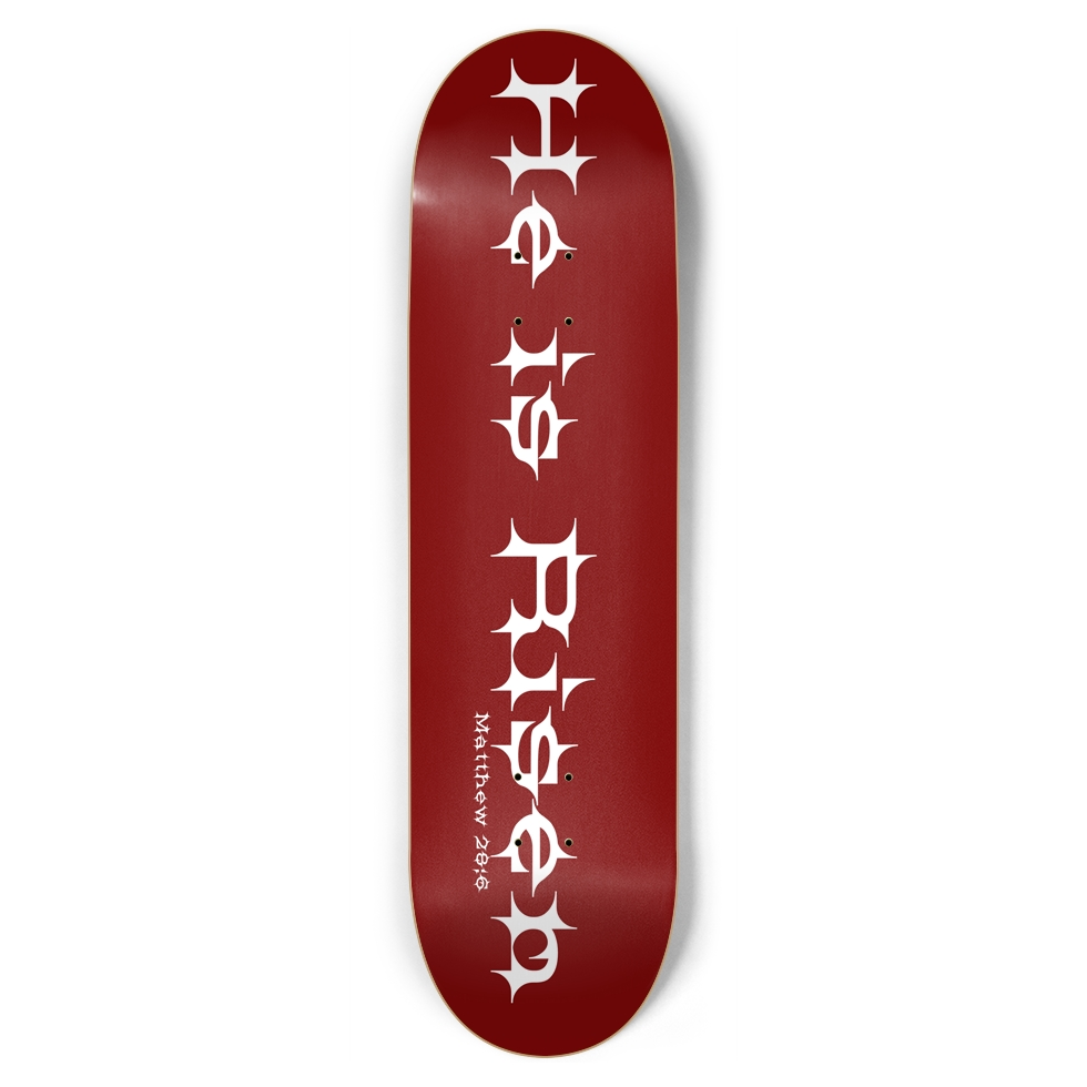 H.I.R. - Red Skate Deck 8.75