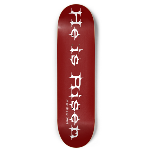 H.I.R. - Red Skate Deck 8.75