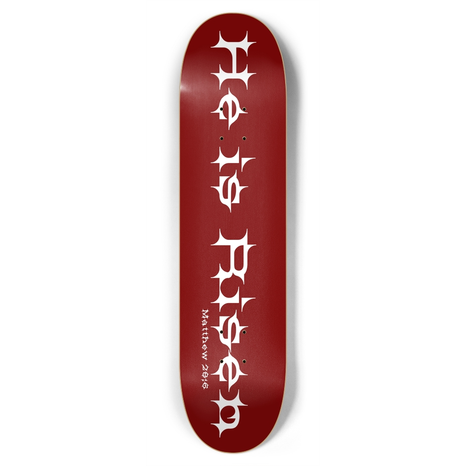 H.I.R. - Red Skate Deck 7.75