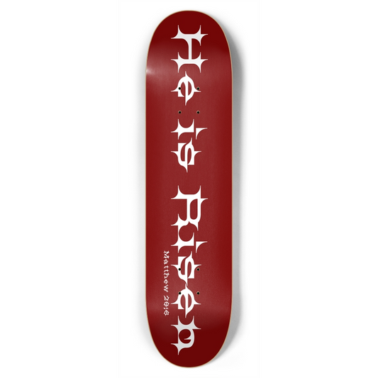 H.I.R. - Red Skate Deck 7.75