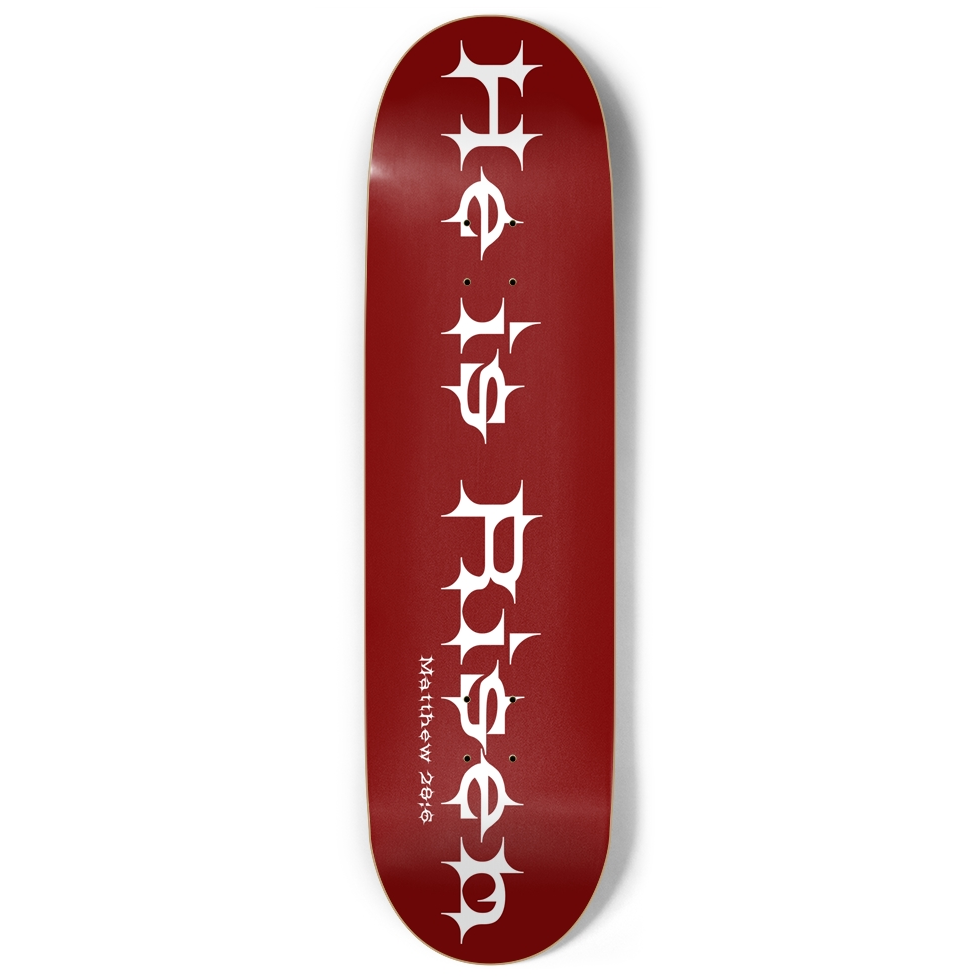 H.I.R. - Red Skate Deck 9.0