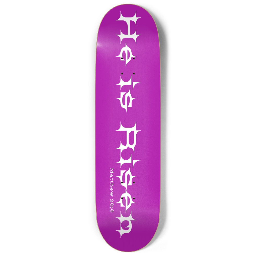 H.I.R. - Pink Skate Deck 9.0